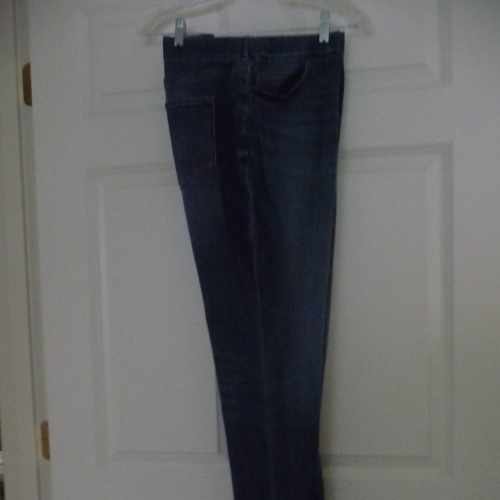 LANDS’ END SEMI HIGH RISE PULL-ON SKINNY JEANS SIZE 18